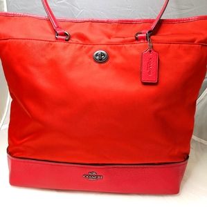 Coach Nylon Tote like new